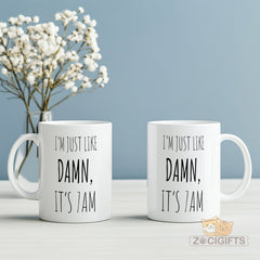 Sarcastic Work Coffee Mug - 'I'm Just Like You But Better' Funny Office Mug - Snarky Coworker Gift for Bosses & Colleagues - Passive Aggressive Humor Desk Accessory - Corporate Survival Gift