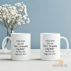 Librarian Gift Mug - Custom Librarian Coffee Cup - Funny Book Lover Present for Librarians, Library Staff, Bookworms - Ceramic Mug with Inspirational Quote - Perfect for Retirement, Birthday