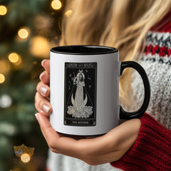 The Sun Tarot Card Mug - Radiant Occult Coffee Cup - Uplifting Gift for Tarot Readers & Lightworkers - Vibrant Rider-Waite Inspired Design - Perfect for Energy Healers & Spiritual Seekers