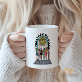 "Together We Rise" Inspirational Mug - Feminist Women Empowerment Ceramic Coffee Mug, Gift for Sisterhood & Motivation Fans in USA and Europe
