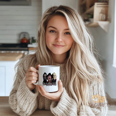 Horror Icons Mug - The Boys of Fall Edition, Halloween Gift for Fans, Spooky and Unique Coffee Mug for Horror - Lovers