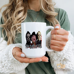 Horror Icons Mug - The Boys of Fall Edition, Halloween Gift for Fans, Spooky and Unique Coffee Mug for Horror - Lovers