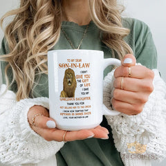 To My Dear Son - In - Law Mug - Hilarious "Not Selling Her to the Circus" Message for Mother - in - law to Daughter - in - law - Funny Family Gift for Son - In - Law, Coffee Mug with Heartfelt Note