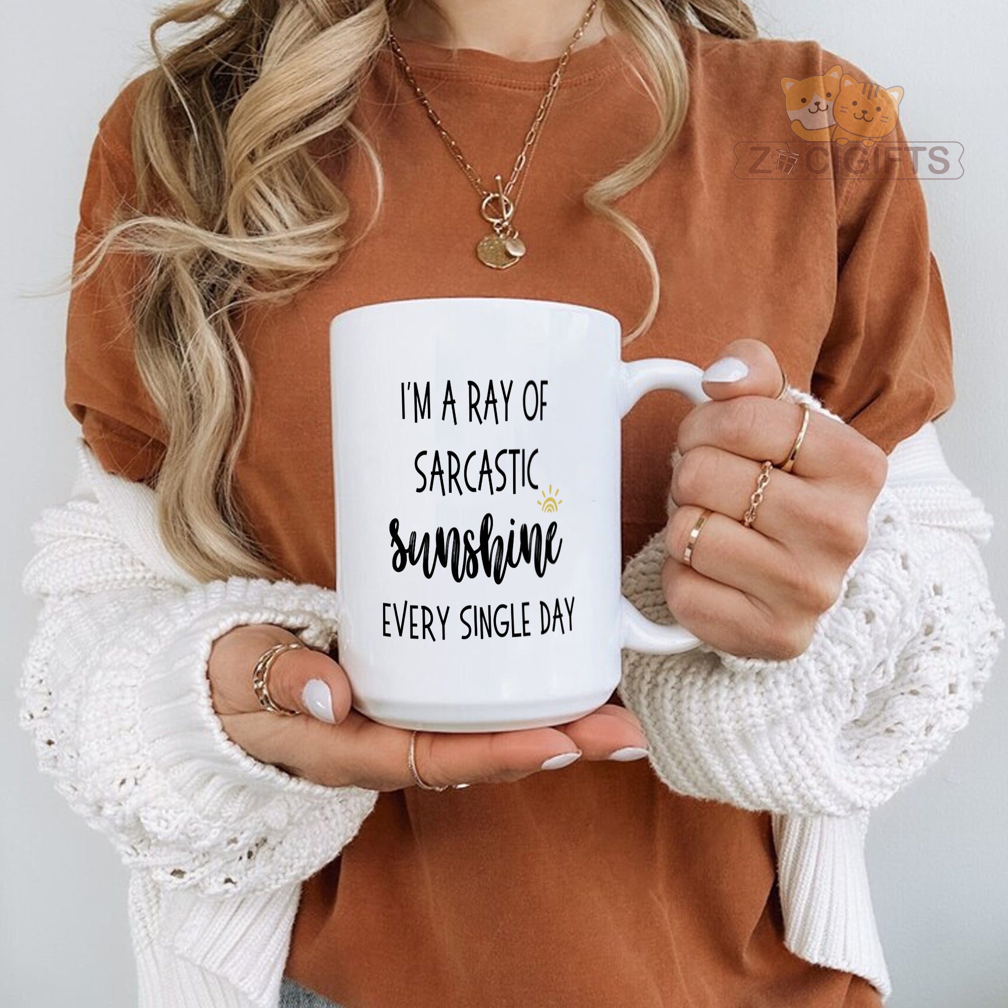 Corporate Sarcasm Mug - Funny Office Coffee Cup for Coworkers - Snarky Work Humor Gift for Bosses, Employees & Corporate Warriors - Witty Desk Accessory for Type A Personalities
