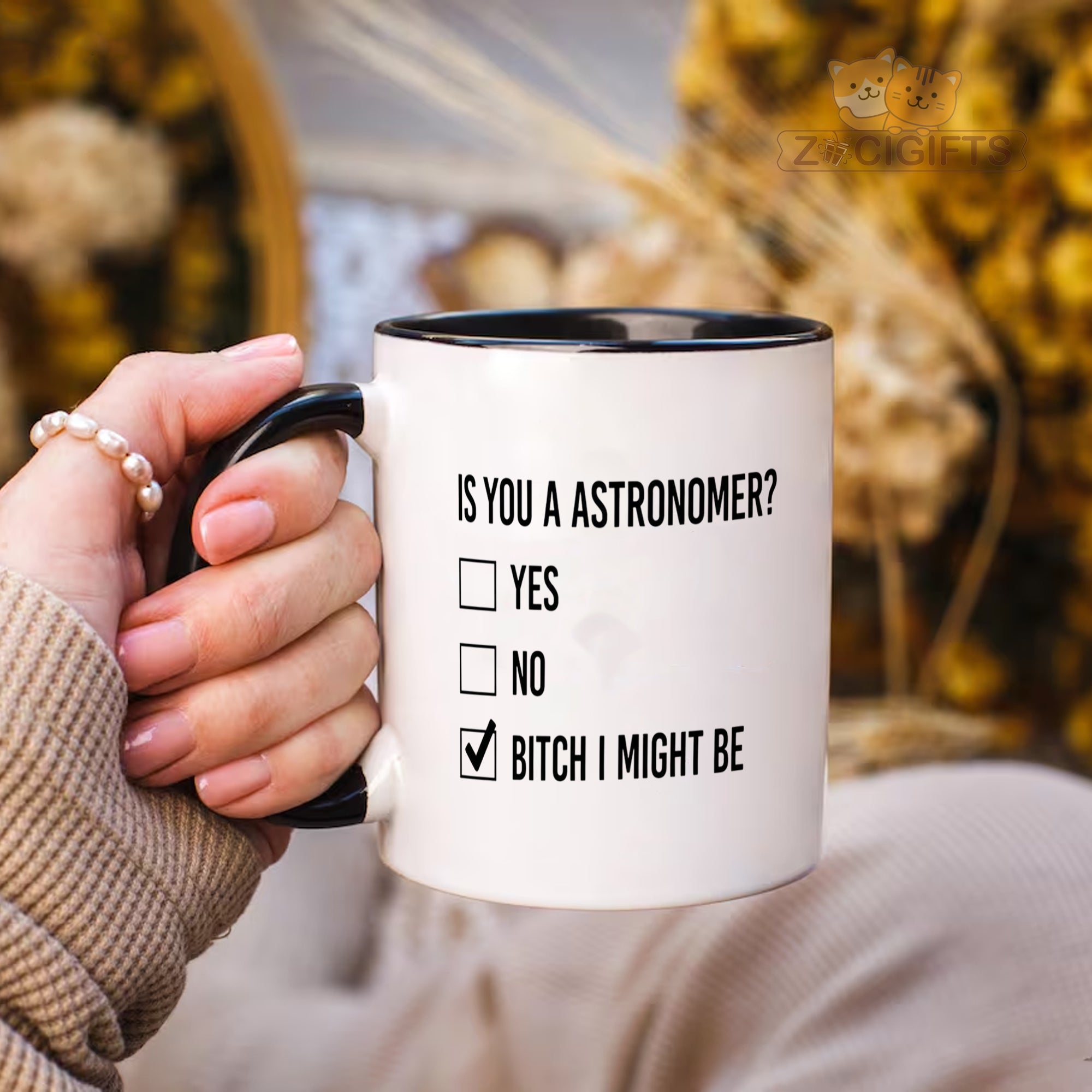 Astronomer Mug - Perfect Gift for Astronomers & Space Enthusiasts - Funny Astronomy Coffee Cup for Stargazers, Astrophysicists & NASA Fans - Celestial Themed Gift for Science Nerds