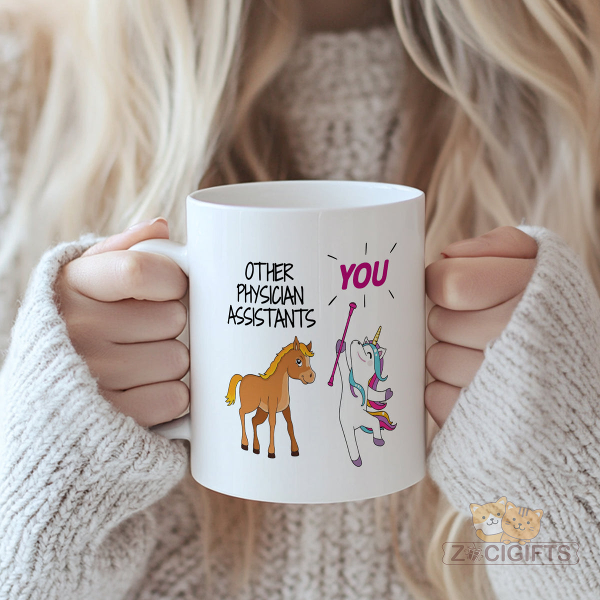 Unique Physician Assistant Mug - Stand Out with Unicorn Design for PA Professionals & Enthusiasts, Perfect Gift Idea for Healthcare Workers