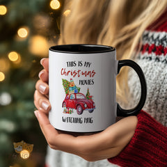Christmas - Loving Mug | Festive Red Car with Gifts Design | Cozy Holiday Season Mug for Your Morning Coffee or Tea