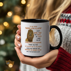 To My Dear Son - In - Law Mug - Hilarious "Not Selling Her to the Circus" Message for Mother - in - law to Daughter - in - law - Funny Family Gift for Son - In - Law, Coffee Mug with Heartfelt Note