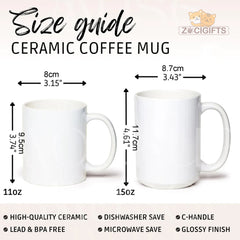 "Funny Gothic Tarot Card Mug - 'Zero Fucks Given' Skeleton Hand Middle Finger Humorous Coffee Cup for Sarcastic Humor Lovers, Gift Idea for Birthdays, Halloween, Edgy Style Enthusiasts in North America & Europe"