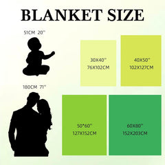 Custom Family Name Blanket, Last Name Initials Blanket, Wedding Anniversary Birthday Gifts for Family, Gifts for Mom and Dad, Home Decor