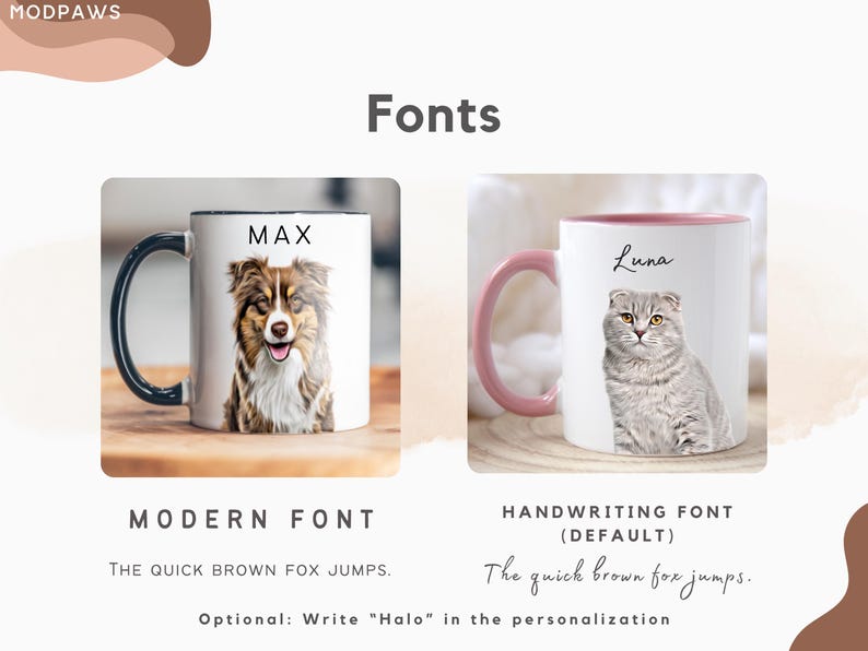 Custom Pet Mug Using Pet Photo + Name Custom Dog Mug Dog Coffee Cup Personalized Pet Mugs Dog Mom Mug Personalized Cat Dad Mug New Dog Mug